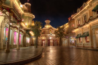 Disneyland Park, Paris, France - A night with the lady