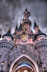 Disneyland Park, Paris, France - Before the rain