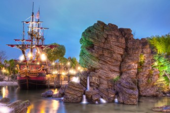 Disneyland Park, Paris, France - One night in the Caribbeans