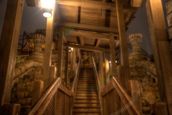 Disneyland Park, Paris, France - The grand staircase