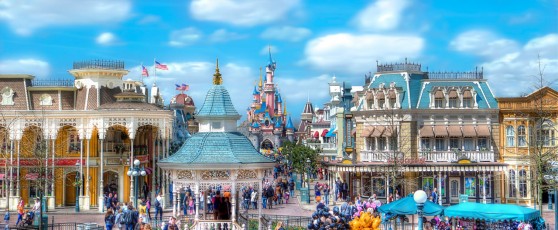 Disneyland Park, Paris, France - Two points