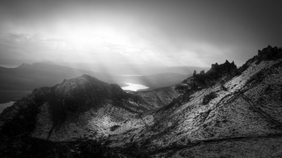 Isle of Skye, Scotland - Sunlight on Storr