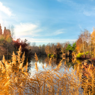 Disneyland Park, Paris, France - Winter Sun