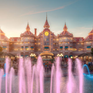 Disneyland Park, Paris, France - Color of water