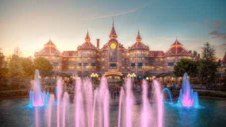 Disneyland Park, Paris, France - Color of water